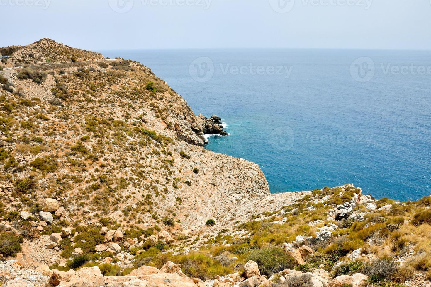 Scenic coastal view photo