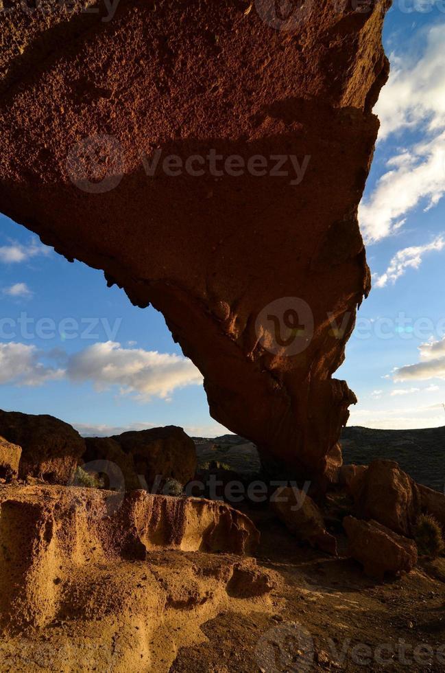 escénico rocoso paisaje foto