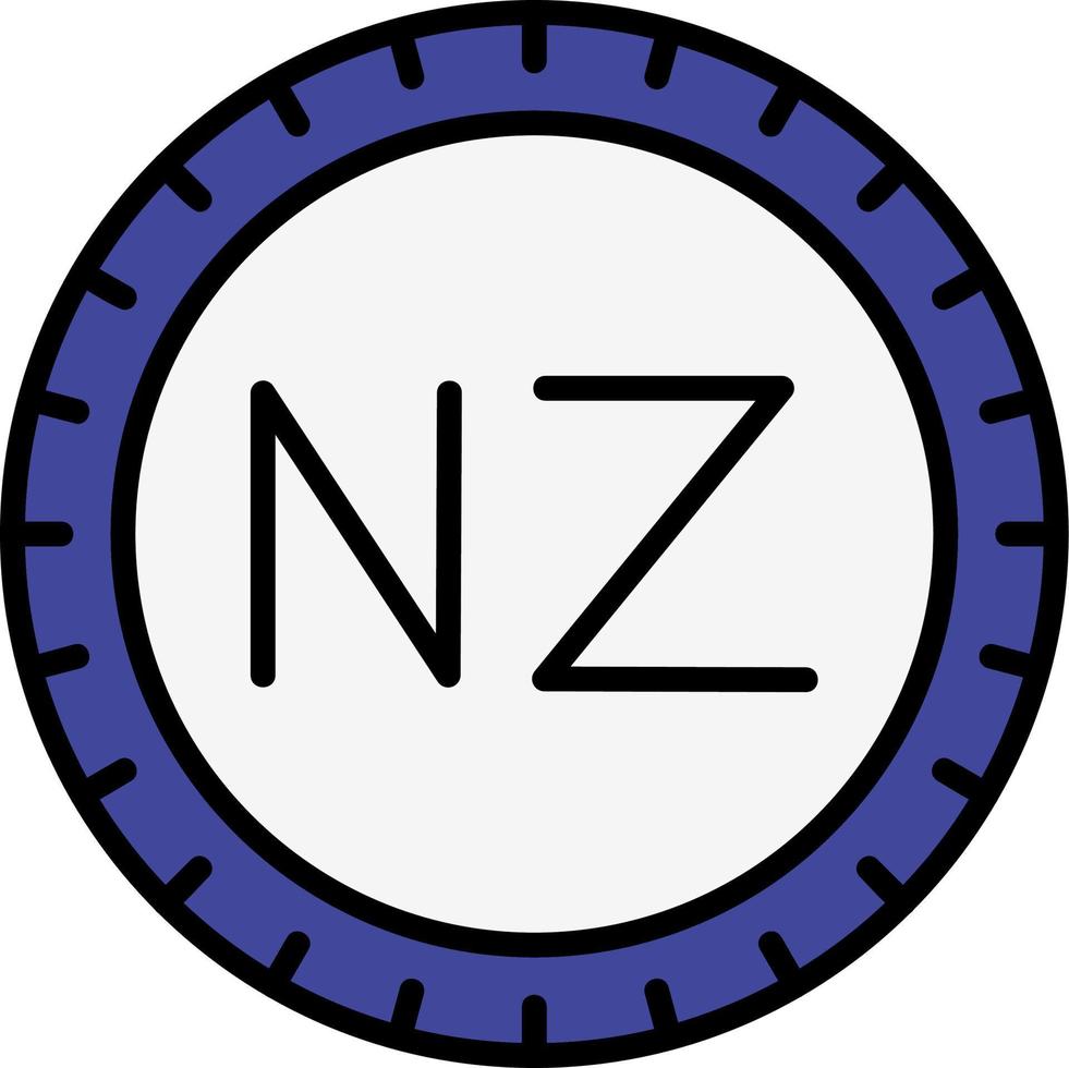 New Zealand Dial code Vector Icon