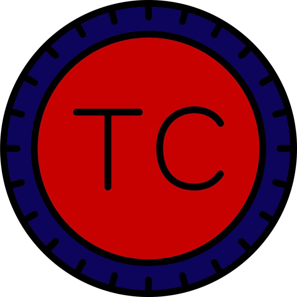 Turks and Caicos Islands Dial code Vector Icon