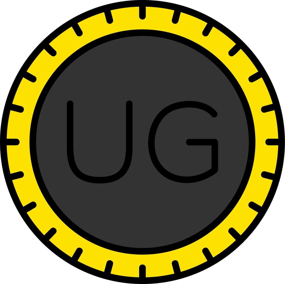 Uganda Dial code Vector Icon