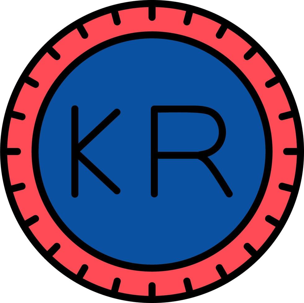 South Korea Dial code Vector Icon