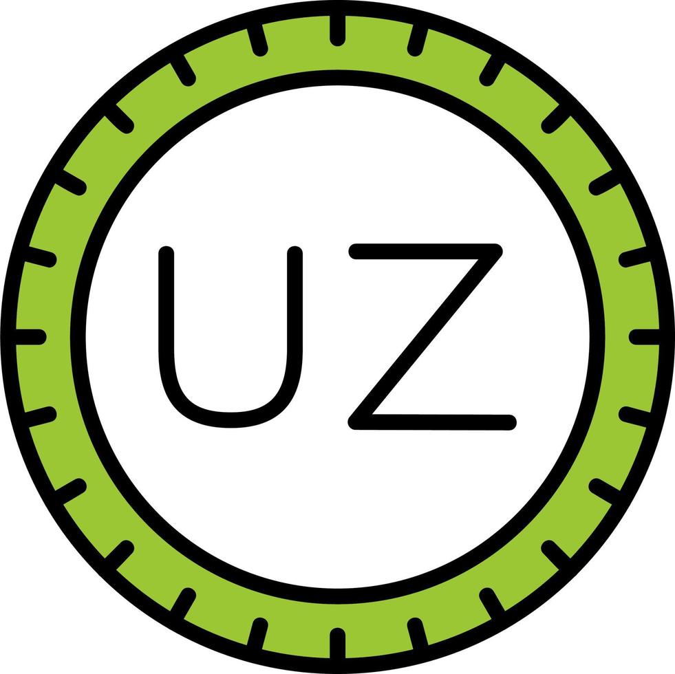 Uzbekistan Dial code Vector Icon