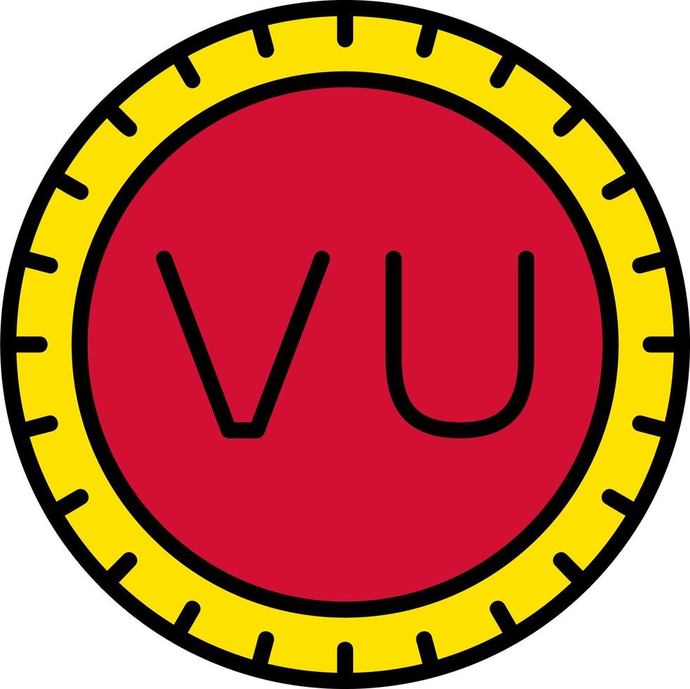 Vanuatu Dial code Vector Icon