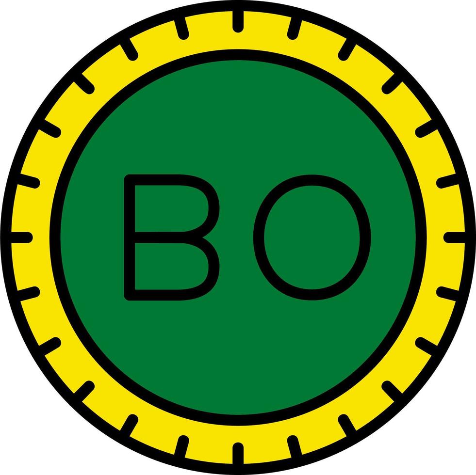Bolivia Dial code Vector Icon