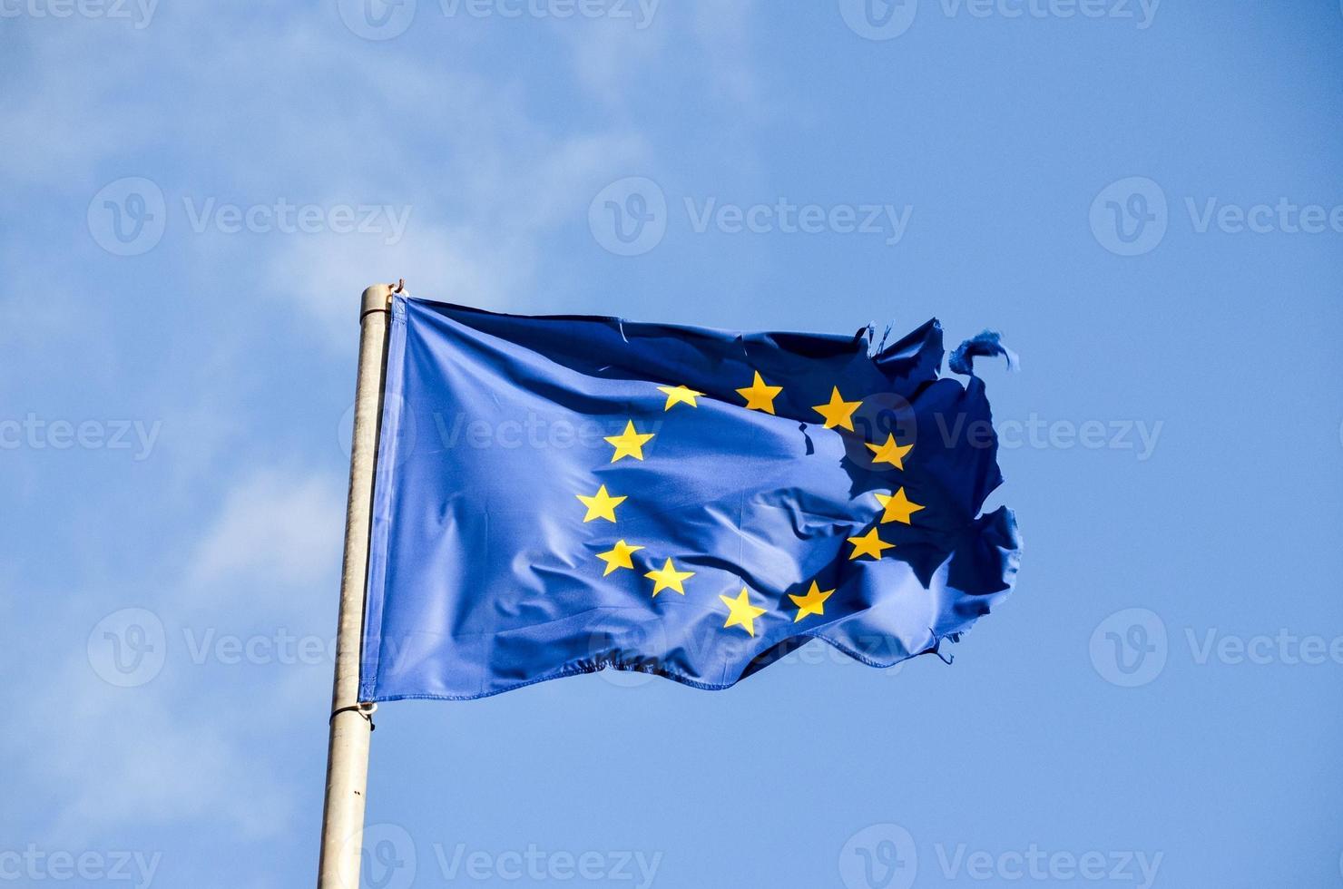 Flag of Europe photo