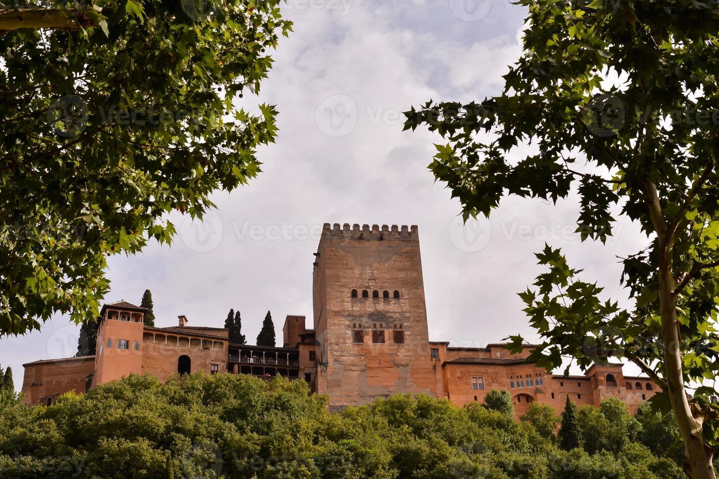 View with rustic castle photo