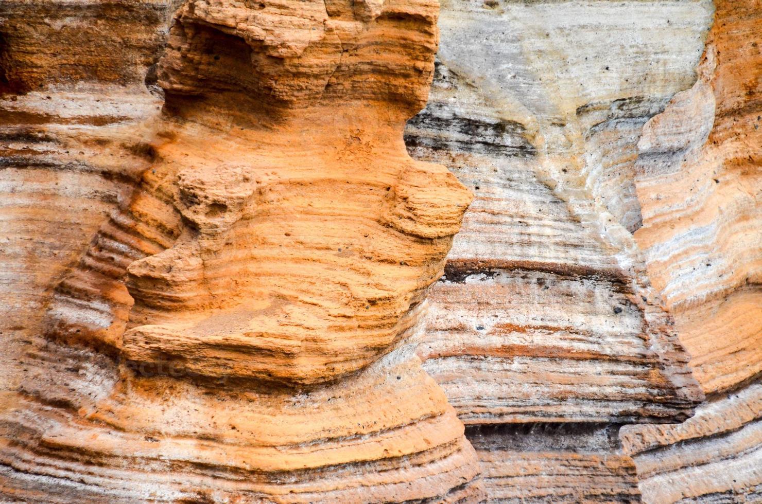 textura de primer plano de rocas foto