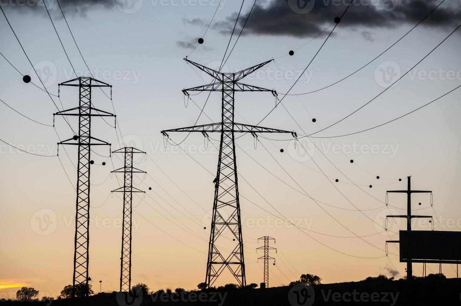Electricity power pylon 20757500 Stock Photo at Vecteezy