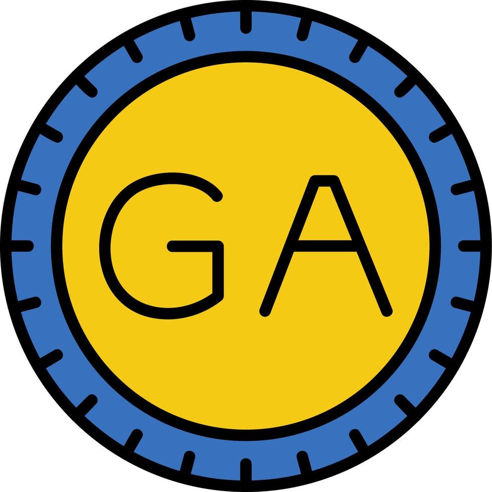 Gabon Dial code Vector Icon