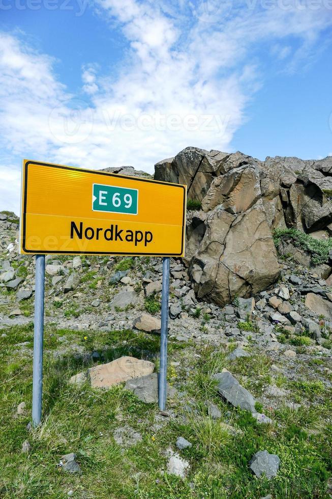 Sign for North Cape photo