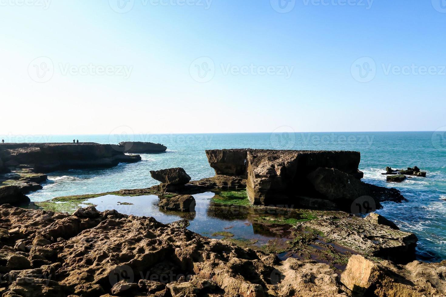 Scenic coastal view photo