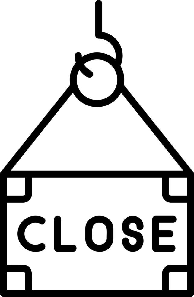 Closed Vector Icon