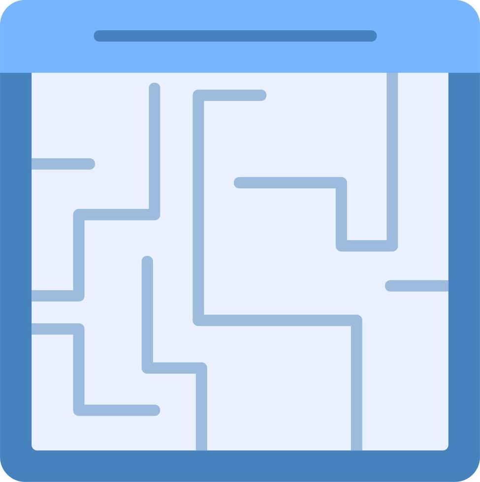 Labyrinth Vector Icon