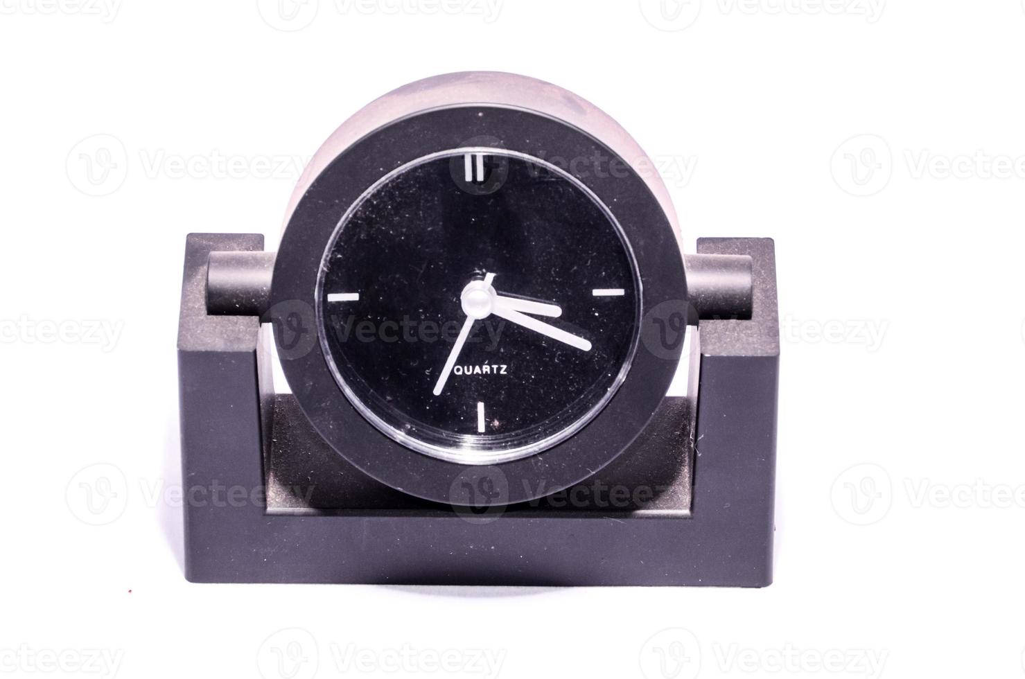 Clock on light background photo