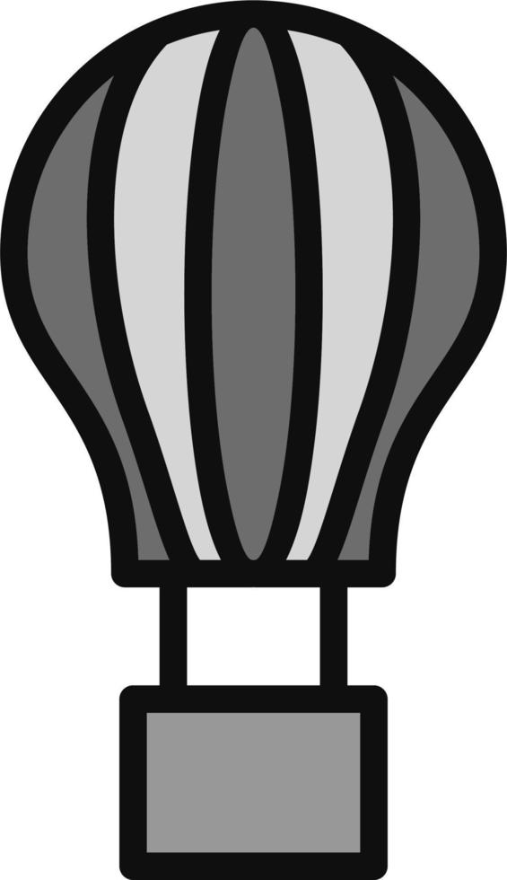 Hot Air Balloon Vector Icon