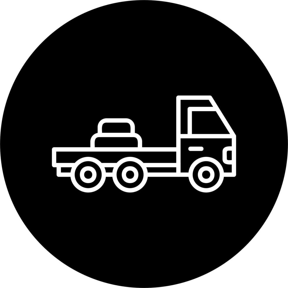 Tow Truck Vector Icon