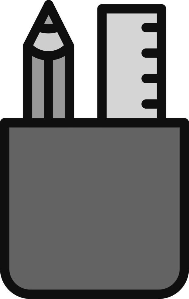 Pencil Case Vector Icon