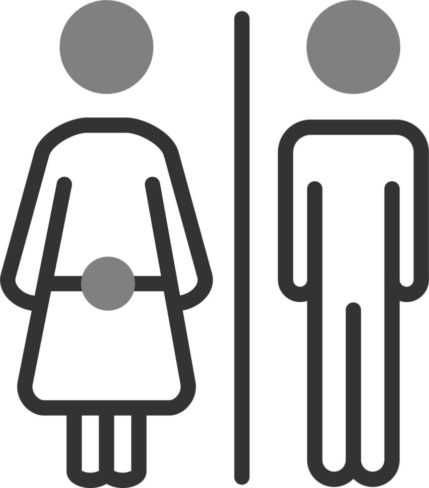 Toilet Signs Vector Icon