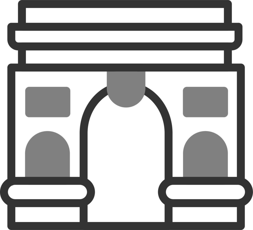 Arch Of Triumph Vector Icon