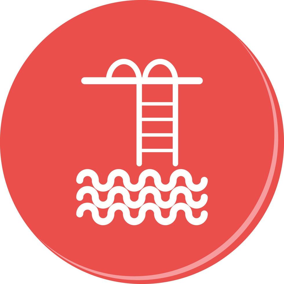 Swiming pool Vector Icon