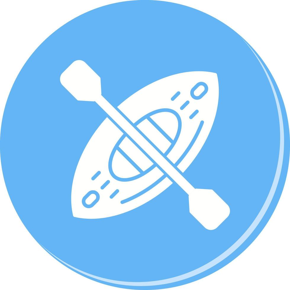 Kayak Vector Icon