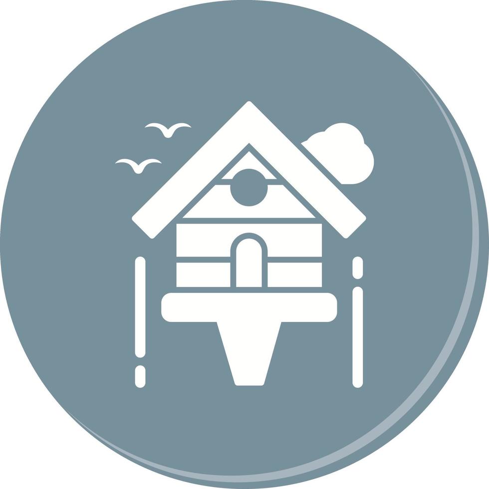 Birdhouse Vector Icon