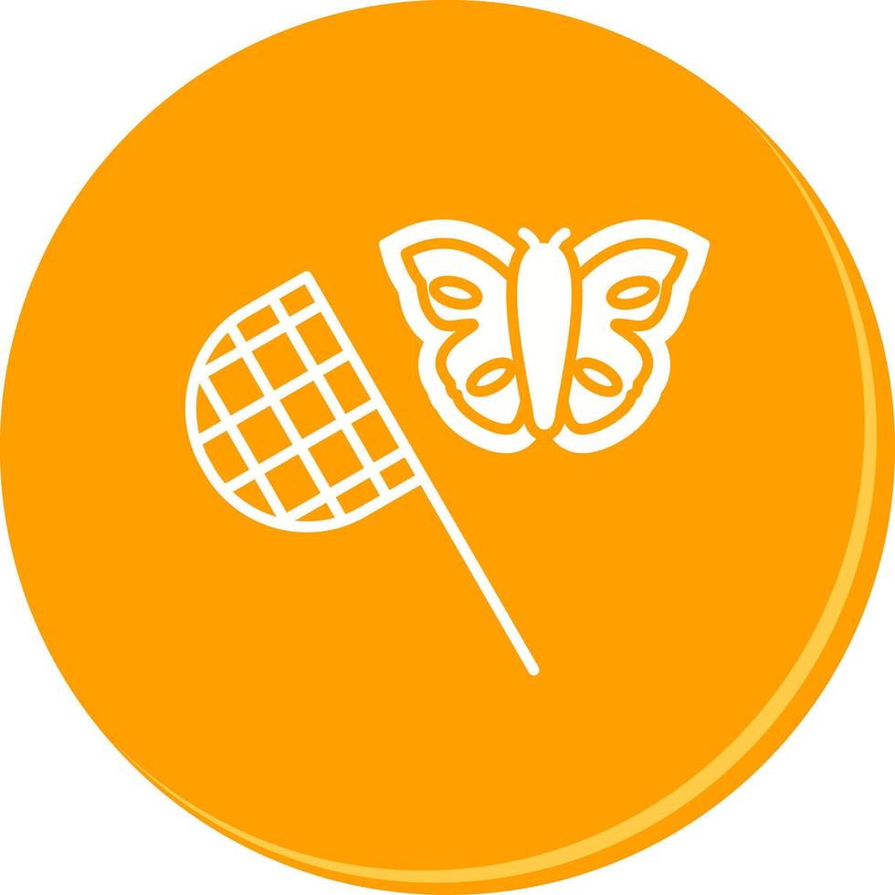 Butterfly Catcher Vector Icon