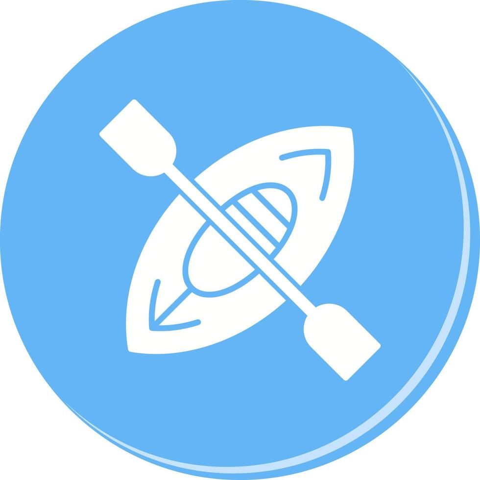 Kayak Vector Icon