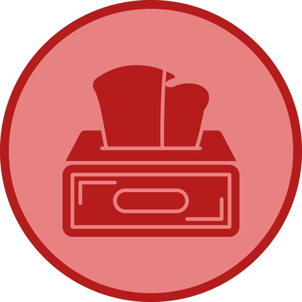 Tissue Box Vector Icon