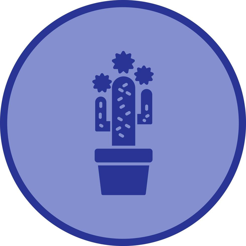 icono de vector de cactus