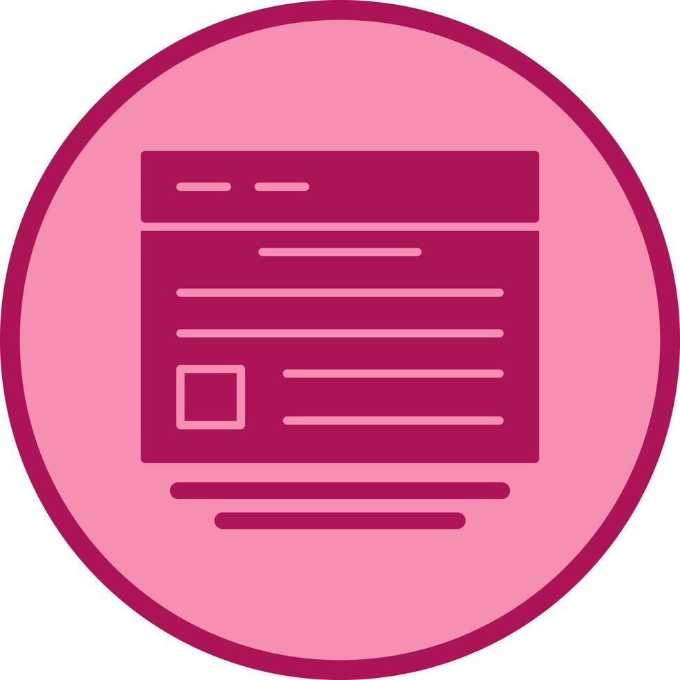 Website Vector Icon