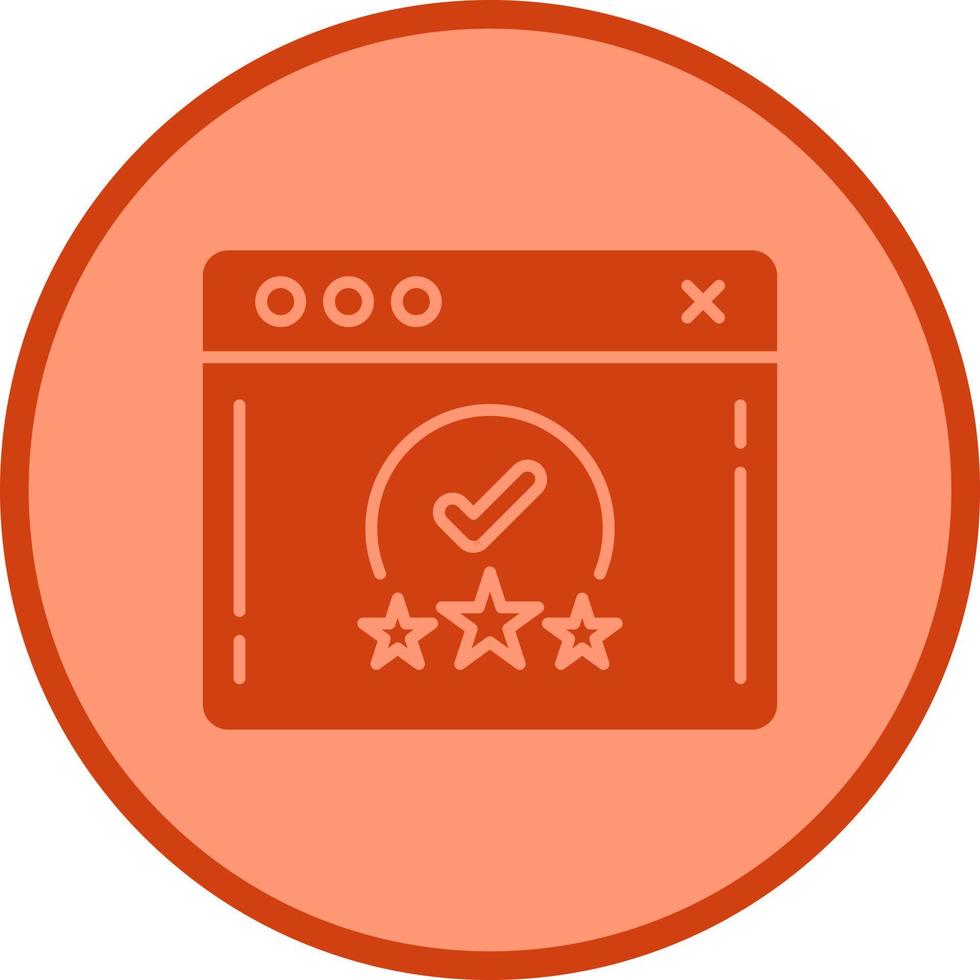 Rating Vector Icon