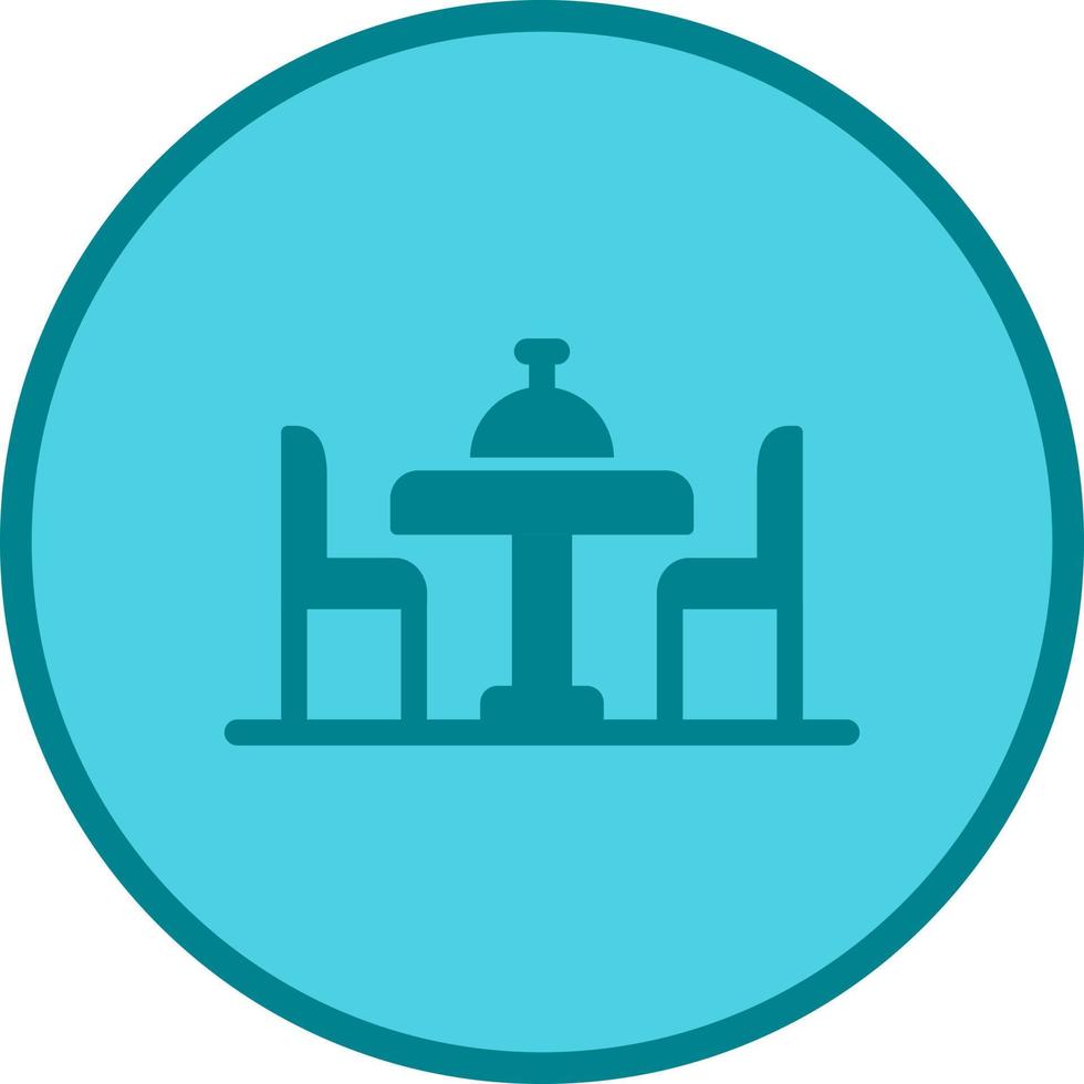 Dinning Table Vector Icon