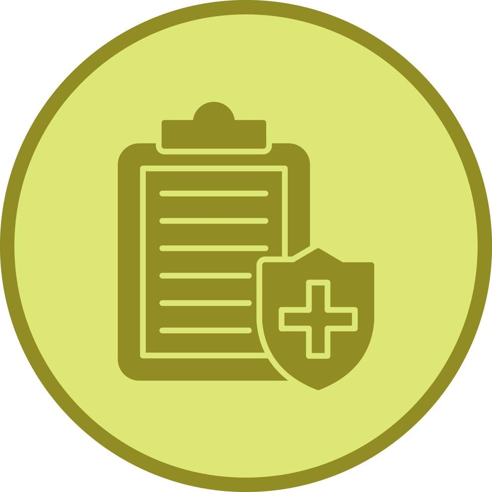 Medical Insurance Vector Icon