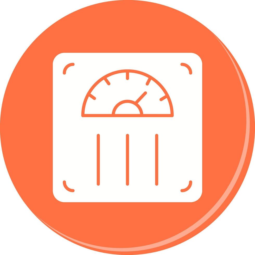 Weight Scale Vector Icon