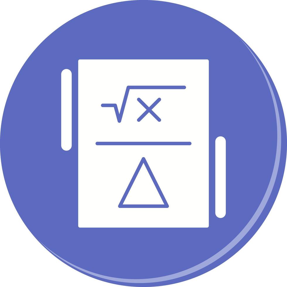 Formula Vector Icon