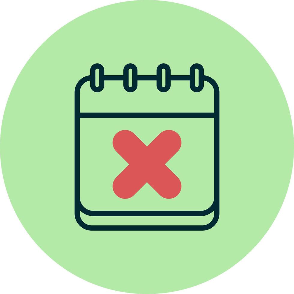 Cancel Event Vector Icon