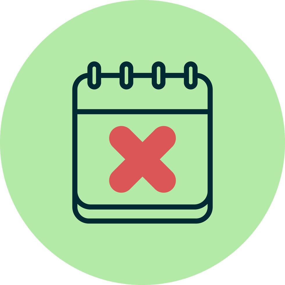 Cancel Event Vector Icon