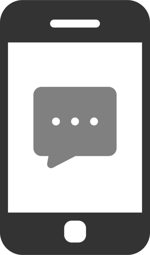 Phone Chat Vector Icon