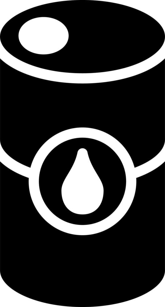 Oil Barrel Vector Icon