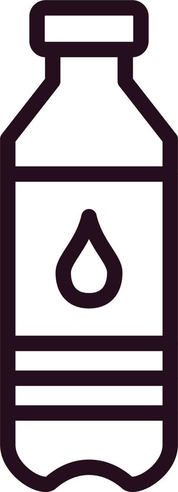 Water Bottle Vector Icon