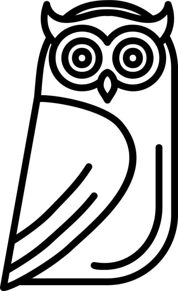 Owl Vector Icon