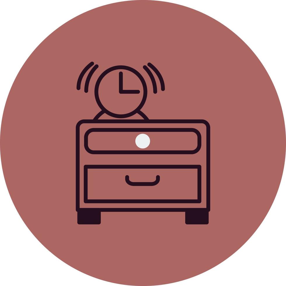 Sidetable Vector Icon