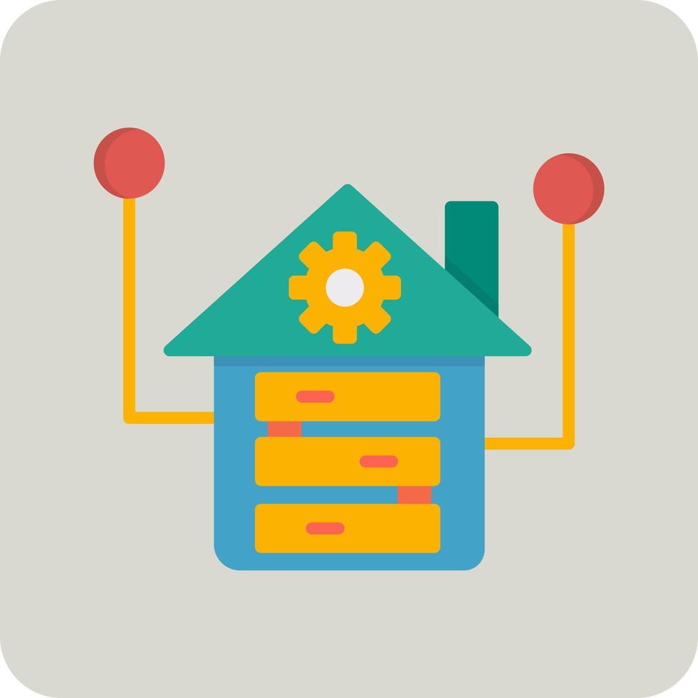 Data Warehouse Vector Icon