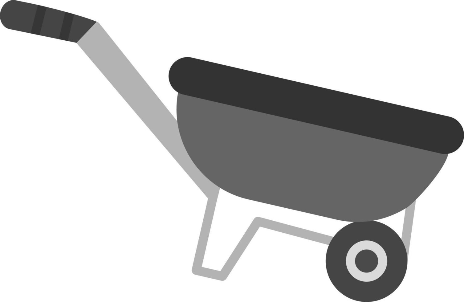 Wheel Barrow Vector Icon