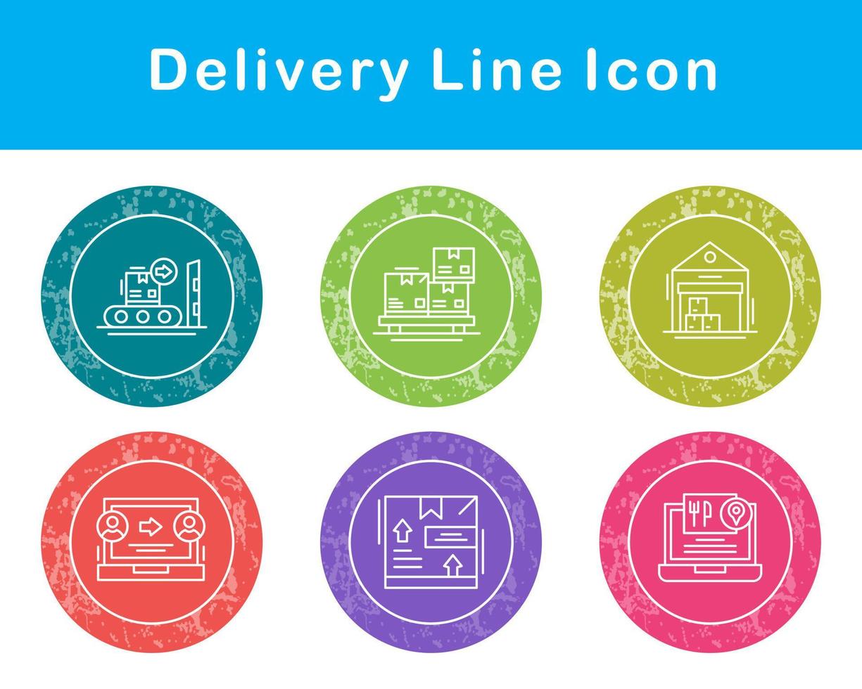 Delivery Vector Icon Set