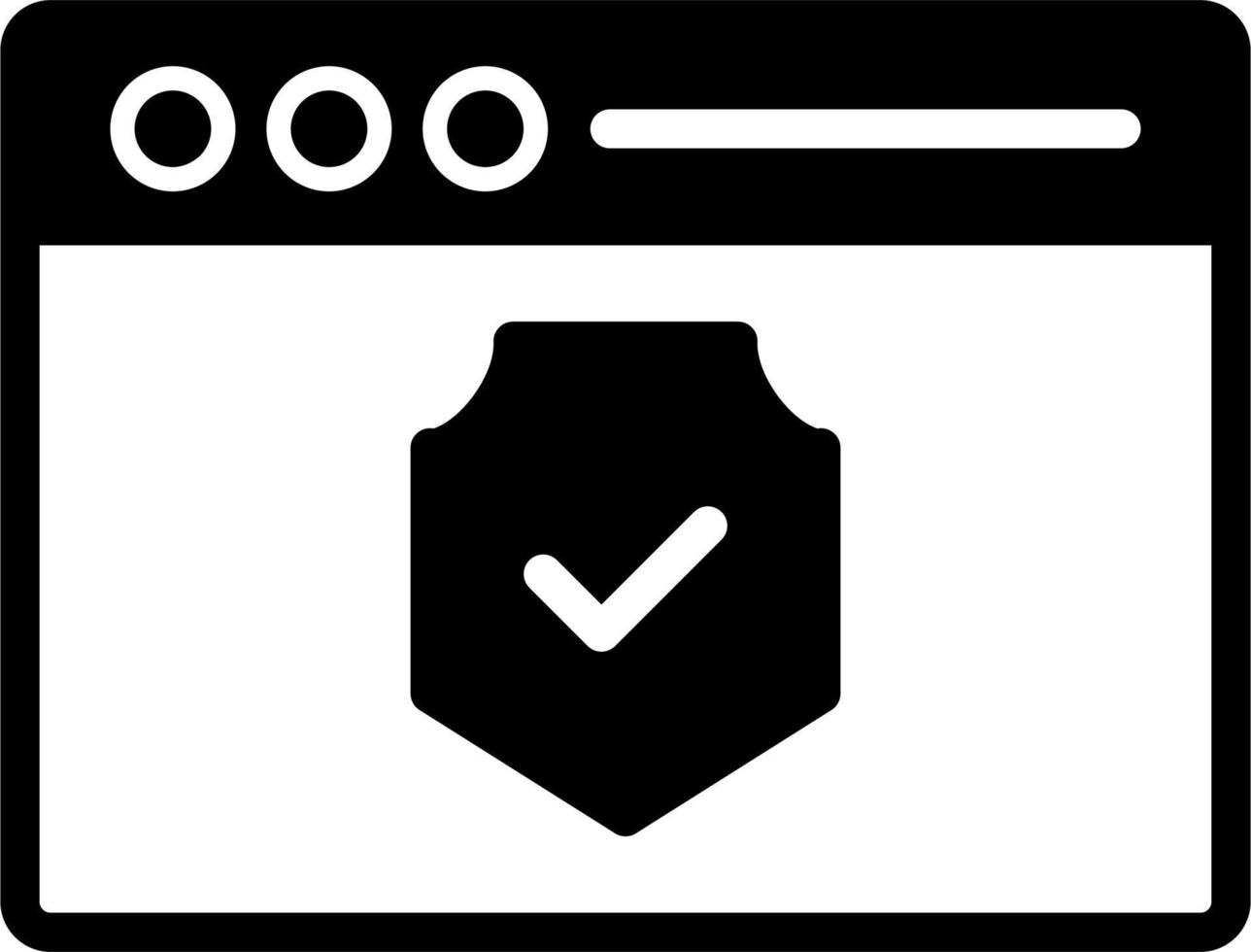 Website Encryption Vector Icon