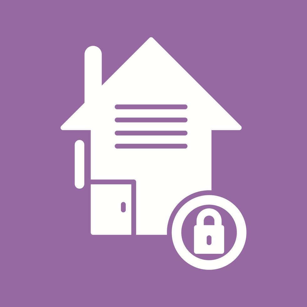 Real Estate Glyph Icon vector