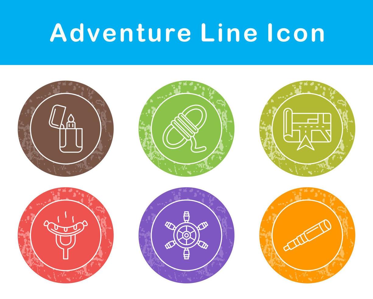 Adventure Vector Icon Set